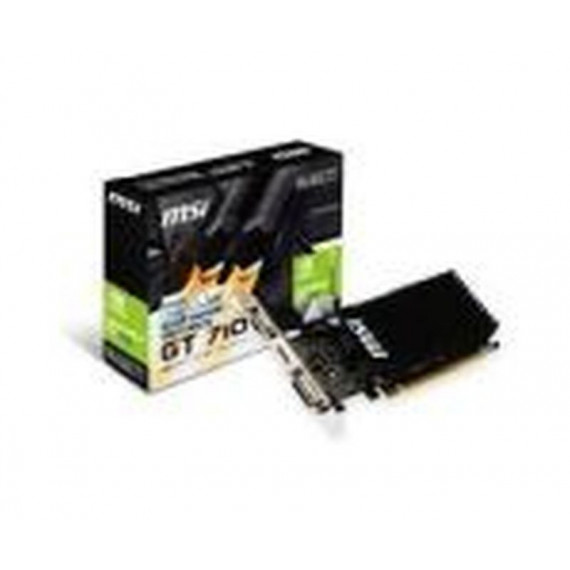 MSI TARJETA GRAFICA NVIDIA GT710 2GD3H LP 2GB DDR3
