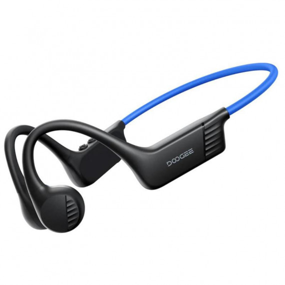Doogee BoneBeat Run Auricular Deportivo de Conducción Ósea Bluetooth Azul