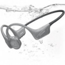 Doogee BoneBeat Swim Auriculares de Conducción Ósea BT y MP3 para Nadar Gris