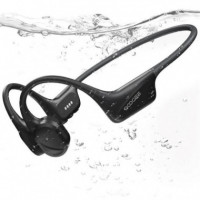 Doogee BoneBeat Swim Auriculares de Conducción Ósea Bluetooth MP3 - Gris Oscuro
