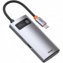 Baseus Hub USB-C 4-en-1: USB 3.0, USB 2.0, HDMI 4K, PD 60W