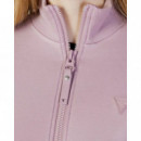 Sudadera en símil de neopreno con cierre de cremallera Guess