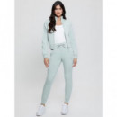 Sudadera en símil de neopreno con cierre de cremallera Guess