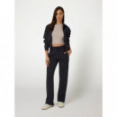 Sudadera en símil de neopreno con cierre de cremallera Guess