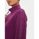 Sudadera en símil de neopreno con cierre de cremallera Guess