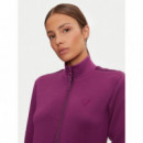 Sudadera en símil de neopreno con cierre de cremallera Guess