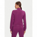 Sudadera en símil de neopreno con cierre de cremallera Guess