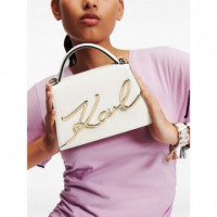 KARL LAGERFELD - k/signature 2.0 sm crossbody - 110 - A1W30038/110