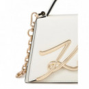 KARL LAGERFELD - k/signature 2.0 sm crossbody - 110 - A1W30038/110
