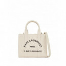 KARL LAGERFELD - k/rsg square mini e/w tote - 106 - A3W50118/106