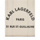 KARL LAGERFELD - k/rsg square mini e/w tote - 106 - A3W50118/106