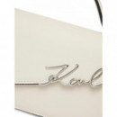 KARL LAGERFELD - k signature slim crossbody - 110 - A1W30458/110