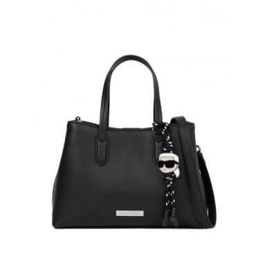 KARL LAGERFELD - ikon smooth sm tote - 999 - B1W30003/999