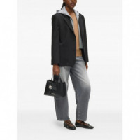 KARL LAGERFELD - ikon smooth sm tote - 999 - B1W30003/999