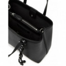 KARL LAGERFELD - ikon smooth sm tote - 999 - B1W30003/999