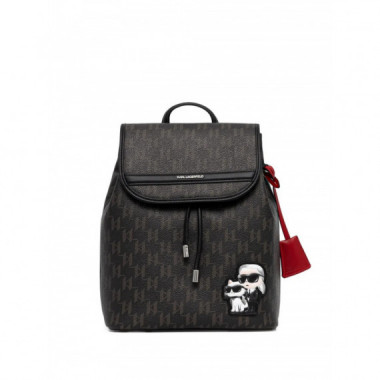 KARL LAGERFELD - ikon monogram cc sm flap bp - 2ls - B1W30021/2ls