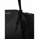 KARL LAGERFELD - k/wellen md tote - 999 - B1W30043/999