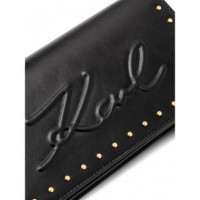 KARL LAGERFELD - k/ville cb wallet studs - 992 - B1W32075/992