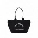 KARL LAGERFELD - k/rsg convertible trapeze tote - 999 - B1W50010/999