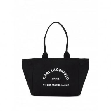 KARL LAGERFELD - k/rsg convertible trapeze tote - 999 - B1W50010/999