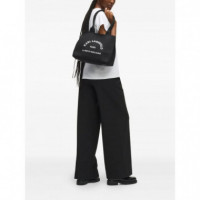 KARL LAGERFELD - k/rsg convertible trapeze tote - 999 - B1W50010/999