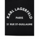 KARL LAGERFELD - k/rsg convertible trapeze tote - 999 - B1W50010/999