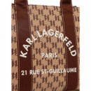 KARL LAGERFELD - k/rsg square mono md tote - 2lo - B1W50021/2lo