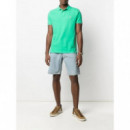 POLO RALPH LAUREN - SSKCCMSLM1-SHORT SLEEVE-KNIT - SUNSET GREEN C3125 - 710782592018/SUNSET GREEN C3125