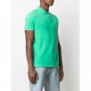 POLO RALPH LAUREN - SSKCCMSLM1-SHORT SLEEVE-KNIT - SUNSET GREEN C3125 - 710782592018/SUNSET GREEN C3125
