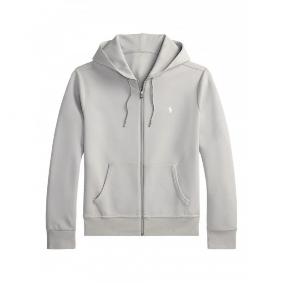 POLO RALPH LAUREN - lsfzhoodm1-long sleeve_x0002_sweatshir - SOFT GREY C1730 - 710881517092/SOFT GREY C1730