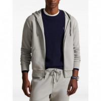 POLO RALPH LAUREN - lsfzhoodm1-long sleeve_x0002_sweatshir - SOFT GREY C1730 - 710881517092/SOFT GREY C1730