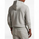 POLO RALPH LAUREN - lsfzhoodm1-long sleeve_x0002_sweatshir - SOFT GREY C1730 - 710881517092/SOFT GREY C1730