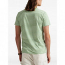 POLO RALPH LAUREN - ssydcnm18-short sleeve-t-shirt - OUTBACK GREEN WHITE - 710956828008/OUTBACK GREEN WHITE