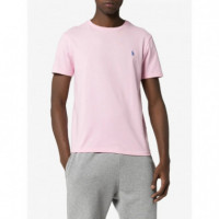 POLO RALPH LAUREN - sscncmslm2-short sleeve-t-shirt - CARMEL PINK C7349 - 710671438145/CARMEL PINK C7349