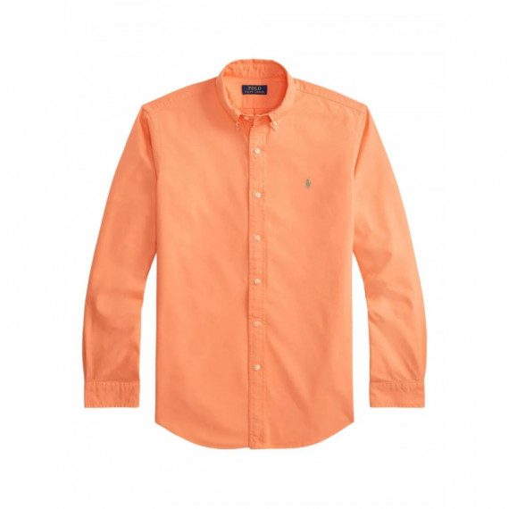 POLO RALPH LAUREN - cubdppcs-long sleeve-sport shirt - POMPANO ORANGE - 710805564069/POMPANO ORANGE