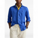 POLO RALPH LAUREN - cubdppcs-long sleeve-sport shirt - NEW IRIS BLUE - 710966294502/NEW IRIS BLUE