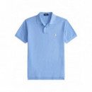 POLO RALPH LAUREN - sskccmslm1-short sleeve-knit - BRISTOL BLUE C1359 - 710680784461/BRISTOL BLUE C1359