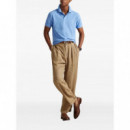 POLO RALPH LAUREN - sskccmslm1-short sleeve-knit - BRISTOL BLUE C1359 - 710680784461/BRISTOL BLUE C1359