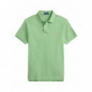 POLO RALPH LAUREN - sskccmslm1-short sleeve-knit - OUTBACK GREEN C2451 - 710680784464/OUTBACK GREEN C2451