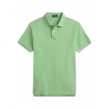 POLO RALPH LAUREN - sskccmslm1-short sleeve-knit - OUTBACK GREEN C2451 - 710680784464/OUTBACK GREEN C2451