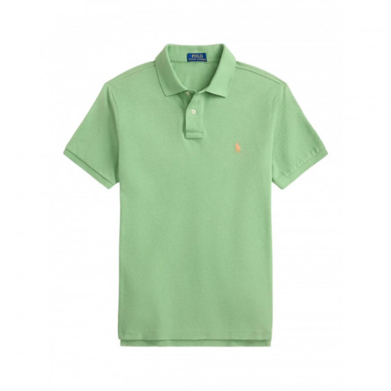 POLO RALPH LAUREN - sskccmslm1-short sleeve-knit - OUTBACK GREEN C2451 - 710680784464/OUTBACK GREEN C2451