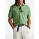 POLO RALPH LAUREN - sskccmslm1-short sleeve-knit - OUTBACK GREEN C2451 - 710680784464/OUTBACK GREEN C2451