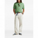 POLO RALPH LAUREN - sskccmslm1-short sleeve-knit - OUTBACK GREEN C2451 - 710680784464/OUTBACK GREEN C2451