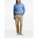 POLO RALPH LAUREN - lspohood m2-long sleeve-knit - BRISTOL BLUE - 710766778109/BRISTOL BLUE