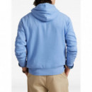 POLO RALPH LAUREN - lspohood m2-long sleeve-knit - BRISTOL BLUE - 710766778109/BRISTOL BLUE