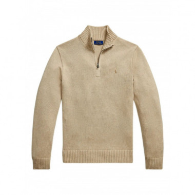 POLO RALPH LAUREN - lshzpp7gg-long sleeve-pullover - DUNE MELANGE - 710859939513/DUNE MELANGE