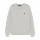 POLO RALPH LAUREN - lscnpp7gg-long sleeve-sweater - ANDOVER HEATHER - 710810846004/ANDOVER HEATHER
