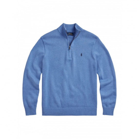 POLO RALPH LAUREN - lshzpp7gg-long sleeve-pullover - SOFT ROYAL HEATHER - 710859939005/SOFT ROYAL HEATHER