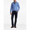 POLO RALPH LAUREN - lshzpp7gg-long sleeve-pullover - SOFT ROYAL HEATHER - 710859939005/SOFT ROYAL HEATHER