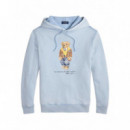 POLO RALPH LAUREN - KNIT-PULLOVER_x0002_SWEATSHIRT - BLUE HERI TAGE BEAR - 710P04984002/BLUE HERI TAGE BEAR